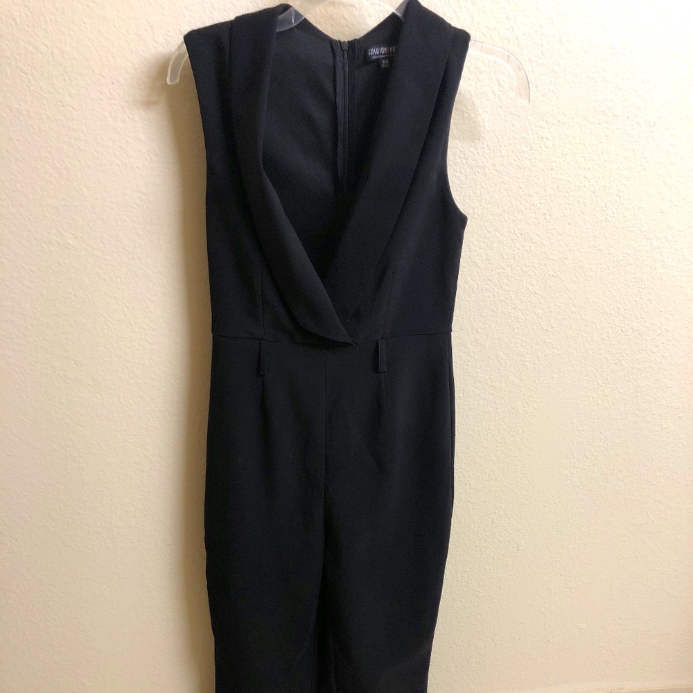 Black Fashion Nova Jumpsuit